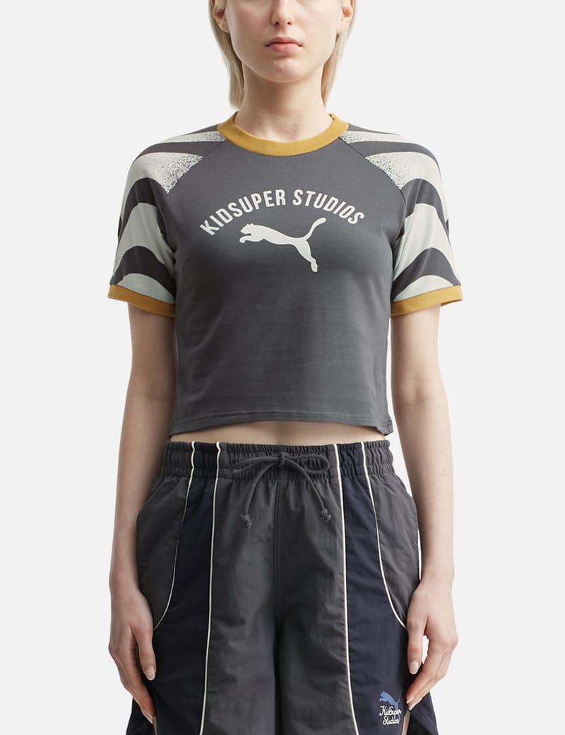 ◆PUMA◆ Puma x Kidsuper W Tee Black 63166878 631668-78 PUMA X KIDSUPER T-SHIRT BLACK – BLENDS