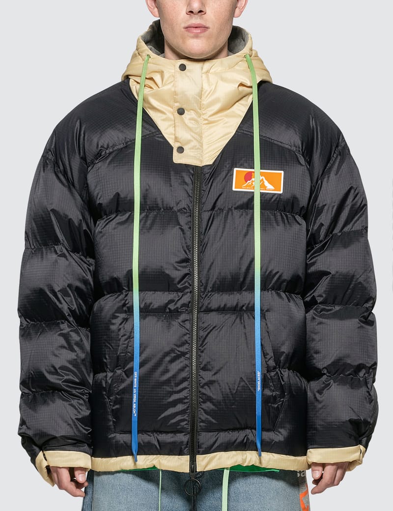 Off-White™ - Scaffolding Zipped Puffer Jacket | HBX - Globally