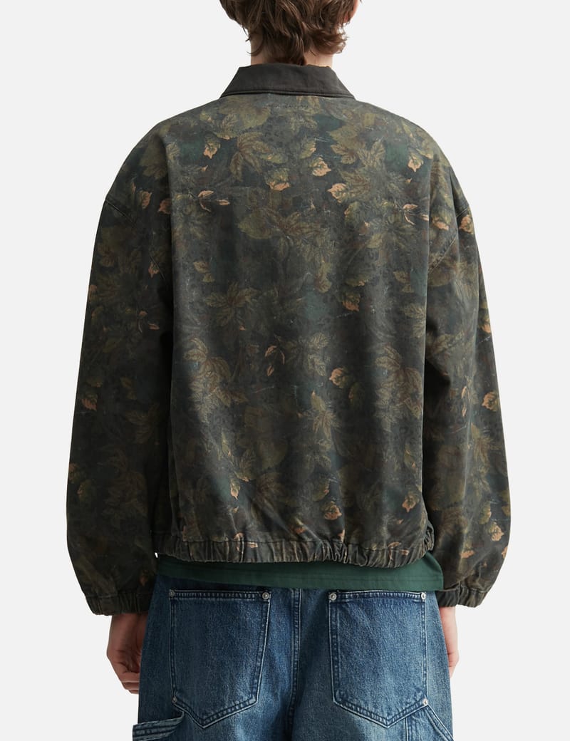 thisisneverthat® Denim Blouson Jacket - Stone-washed cotton with a