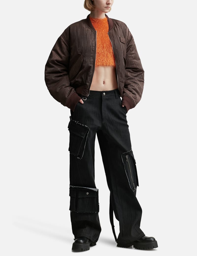 Marine Serre - Puffy Knit Cropped Top | HBX