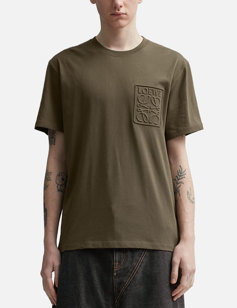 Loewe - Debossed Anagram T-shirt | HBX - Globally Curated