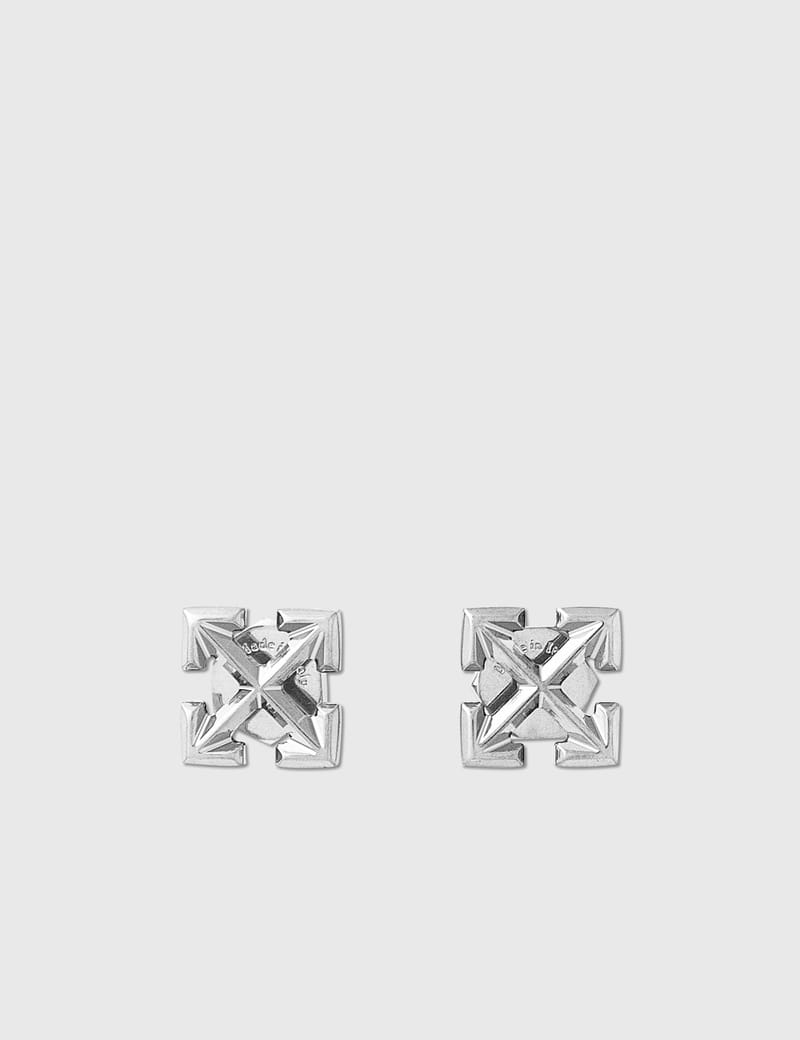 Off-White オフホワイト ミニ アロー イヤリング Off-White™ - Mini Arrow Earrings | HBX