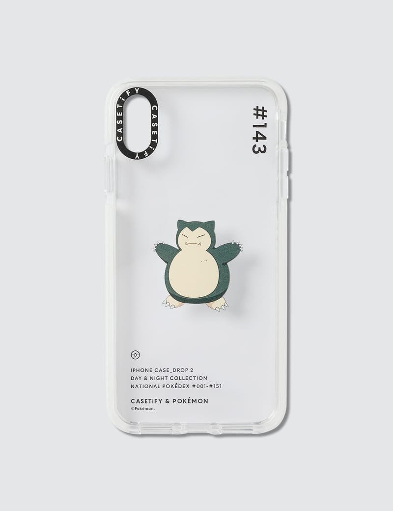 CASETIFY iPhone Xs Max ポケモン ピカチュー 黒