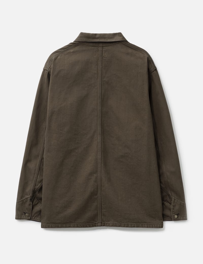 Unlikely Unlikely Chore Jacket Color Denim - 日本製ブラウン