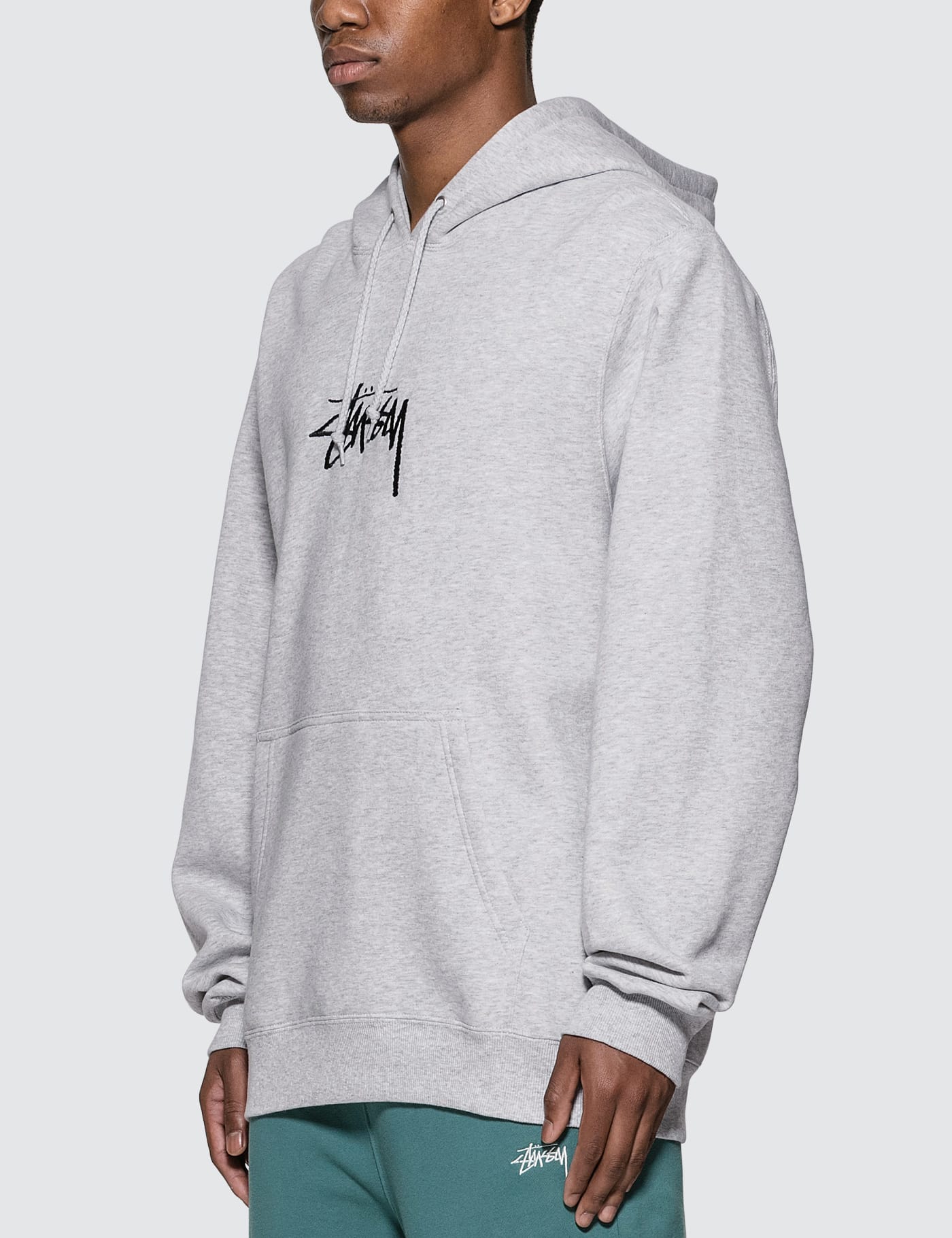 Stüssy - Stock Logo Applique Hoodie | HBX - Globally Curated 