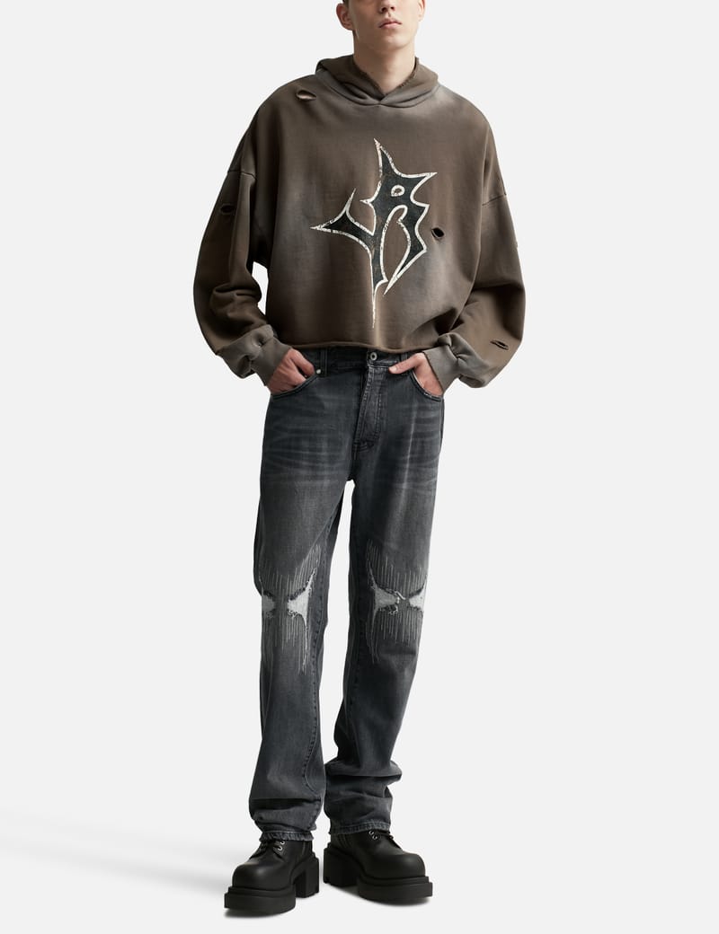 LIBERE - LOGO CROP HOODIE | HBX - Globally Curated Fashion
