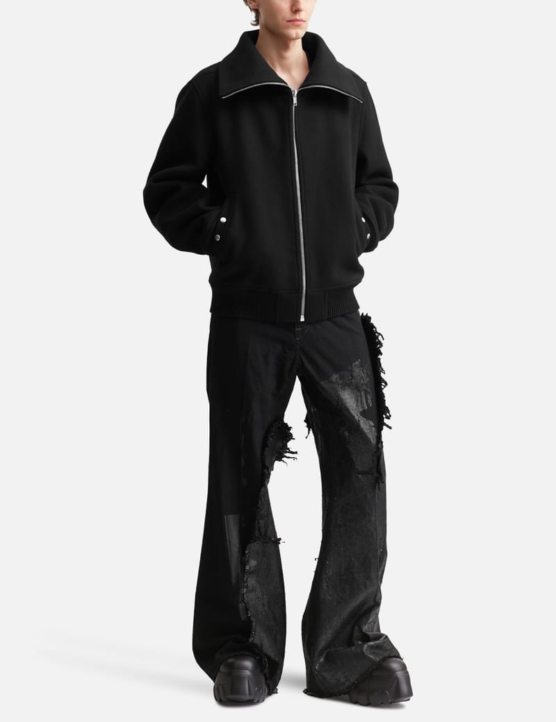 Rick Owens Joris Trousers - ワックス仕上げ13ozミディアムデニム