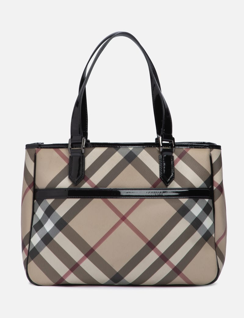 Burberry hot sale haymarket handbag