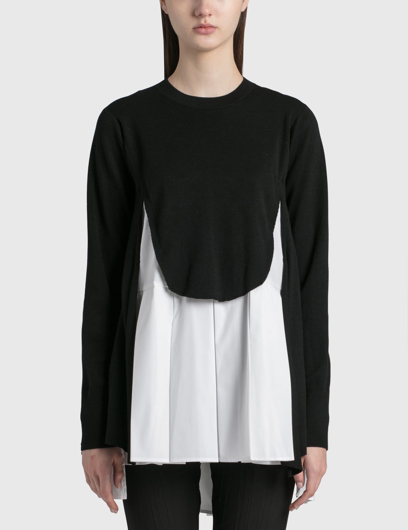 Enföld - Knit Layered Pleated Top | HBX - Globally Curated Fashion