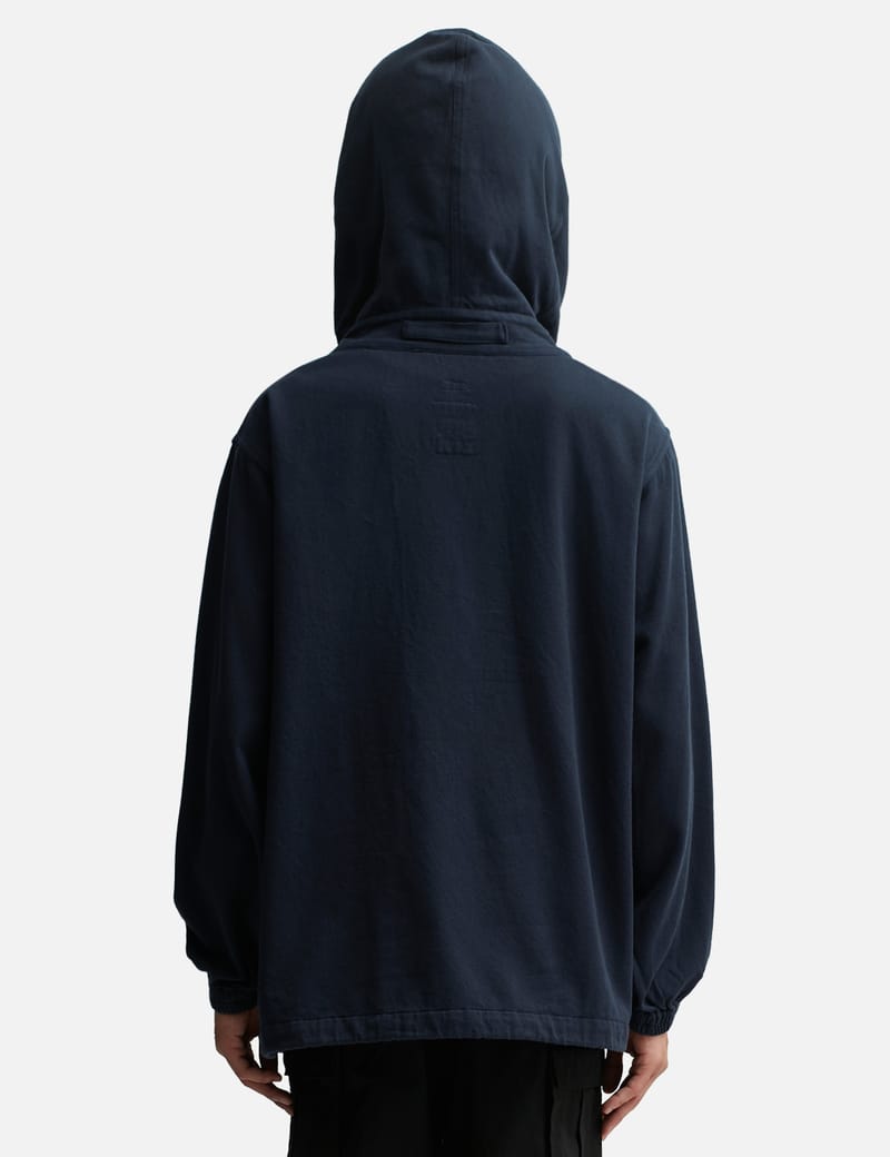 Nanamica - Cotton Wool Twill Hooded Pullover Parka | HBX