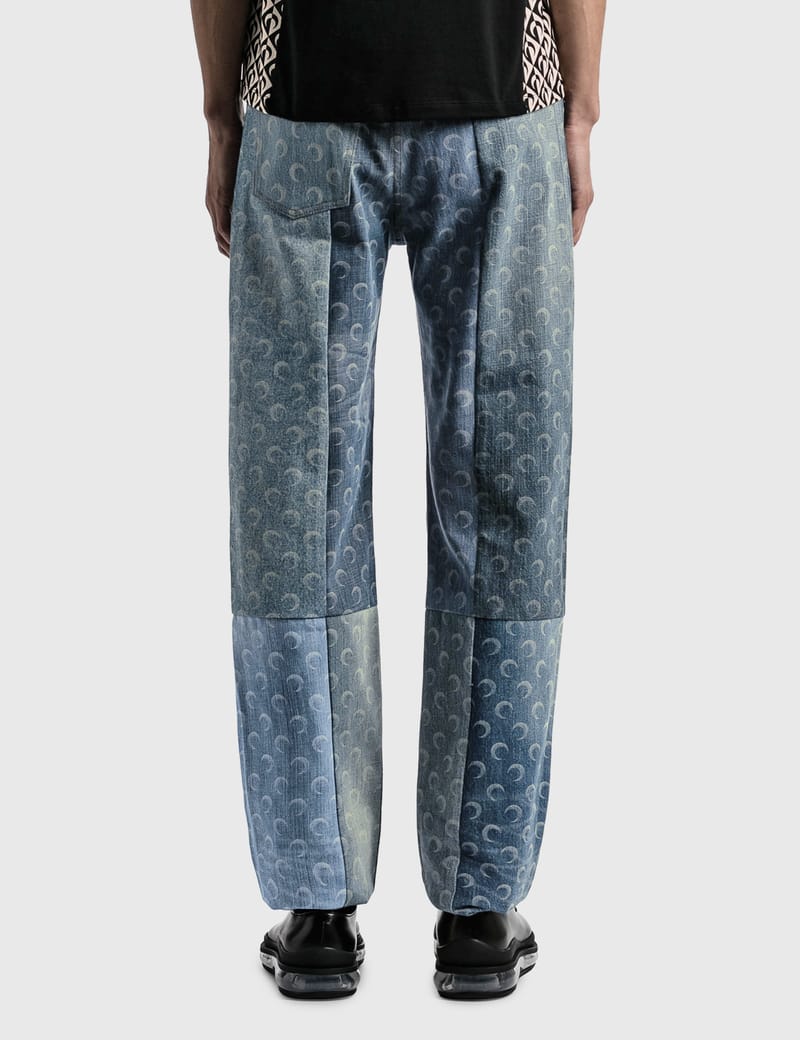 Marine Serre - Moon Denim Trousers | HBX