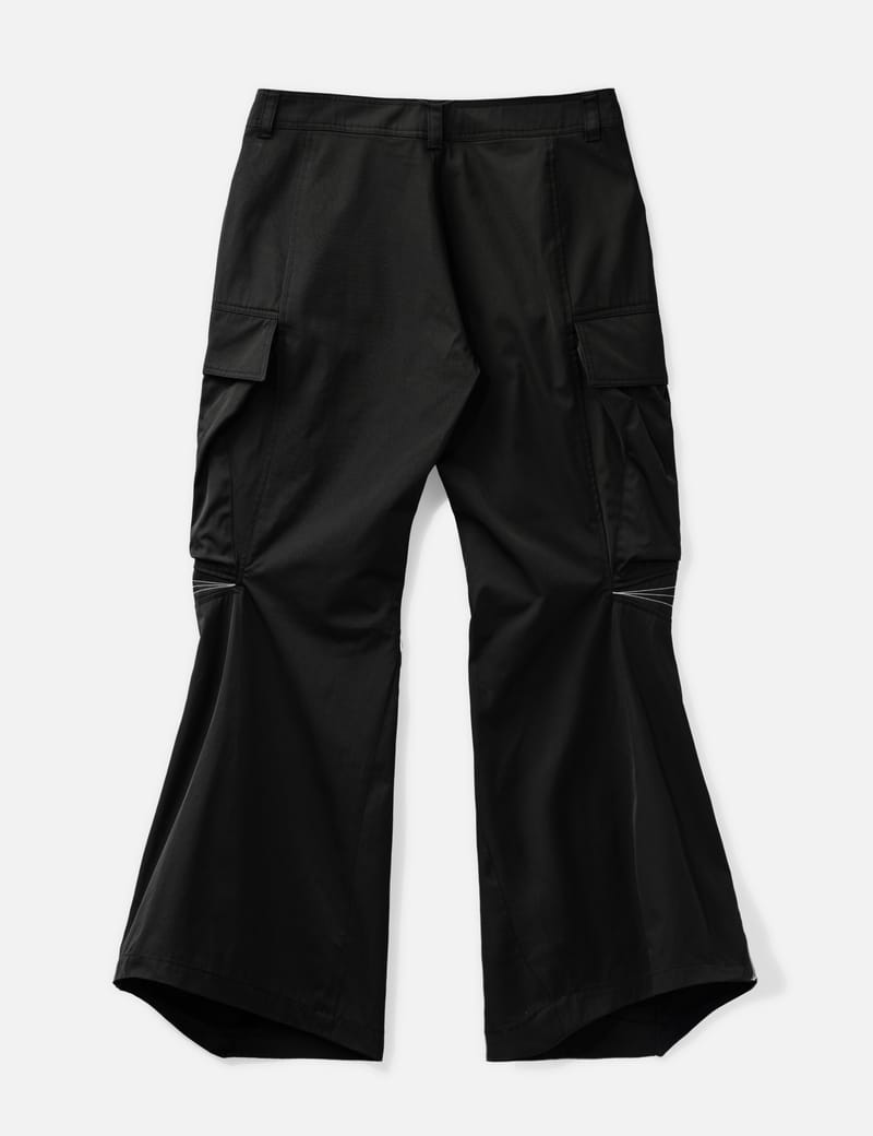 FFFPostalservice Articulated Knee Dart Cargo Trousers - Glossy