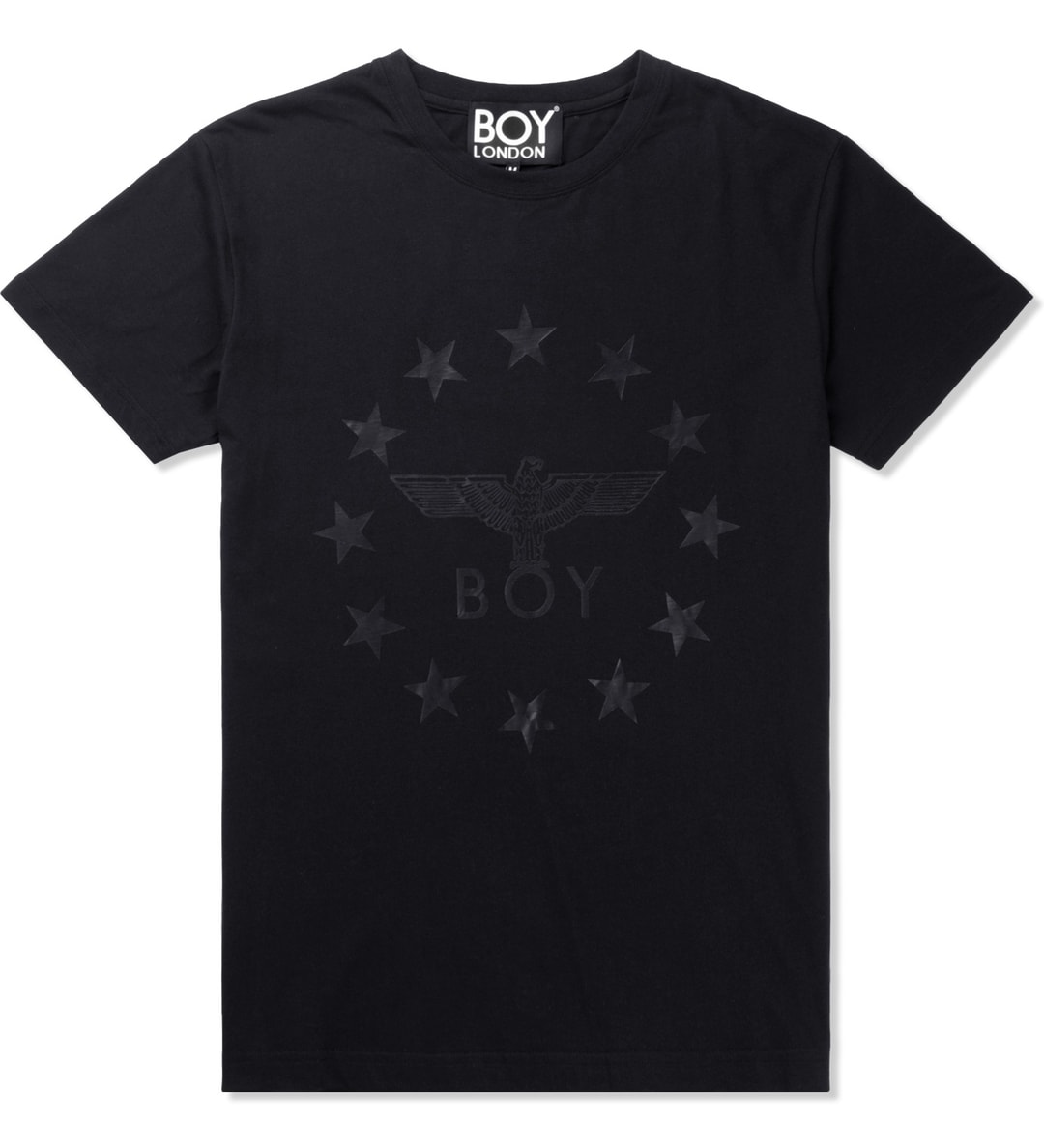 BOY London Black/Black Boy Globe Star TShirt HBX HYPEBEAST 為您搜羅
