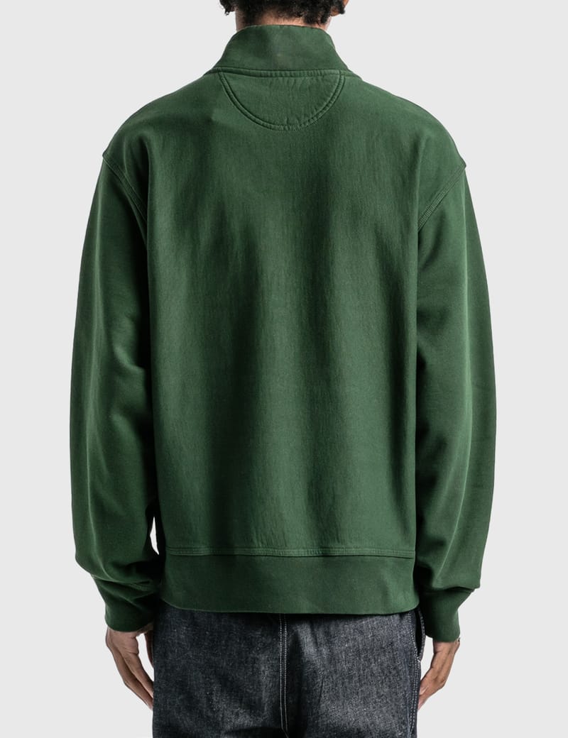 Stüssy - Overdyed Stock Logo Mock Sweatshirt | HBX - Globally