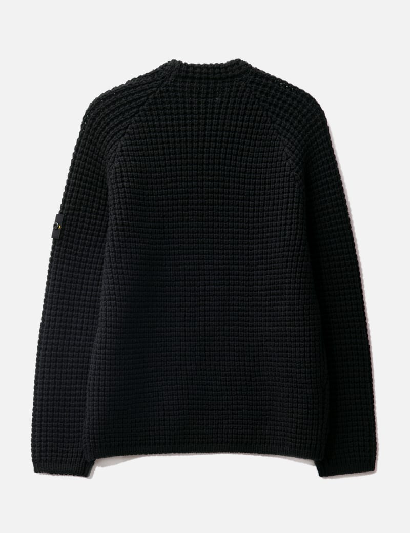 Stone Island - Waffle Knit Sweater | HBX - Globally Curated 