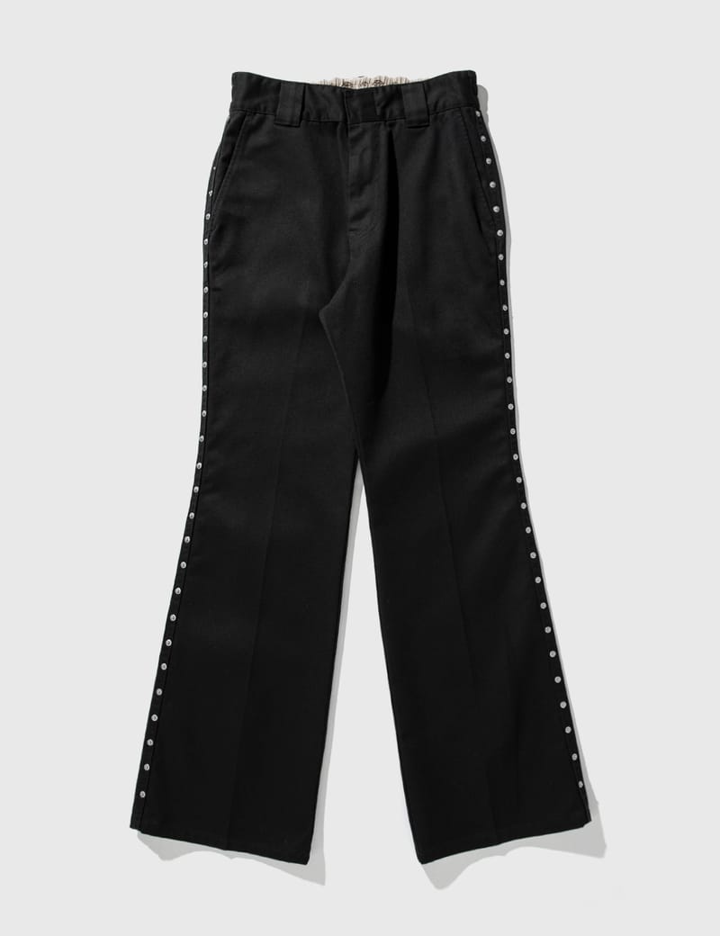 AFB - STUDS FLARE WORK PANTS | HBX - Globally Curated