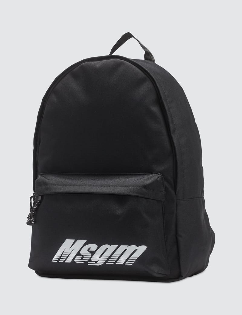 MSGM - Logo Backpack | HBX - Globally Curated Fashion and