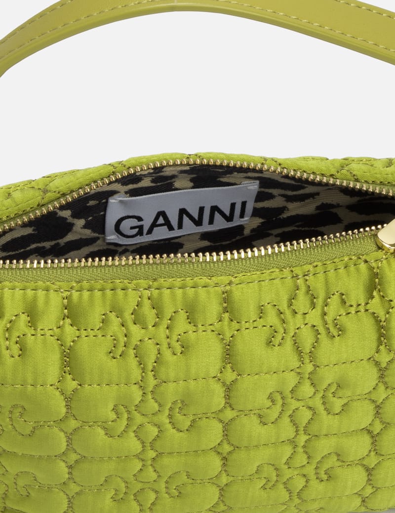 Ganni - Small Butterfly Pouch Satin Bag | HBX - Globally Curated