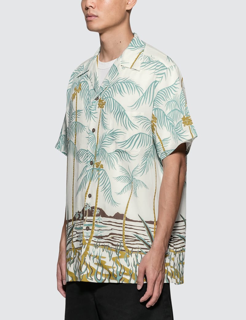 Wacko Maria - Palms Tree' S/S Hawaiian Shirt | HBX - Globally