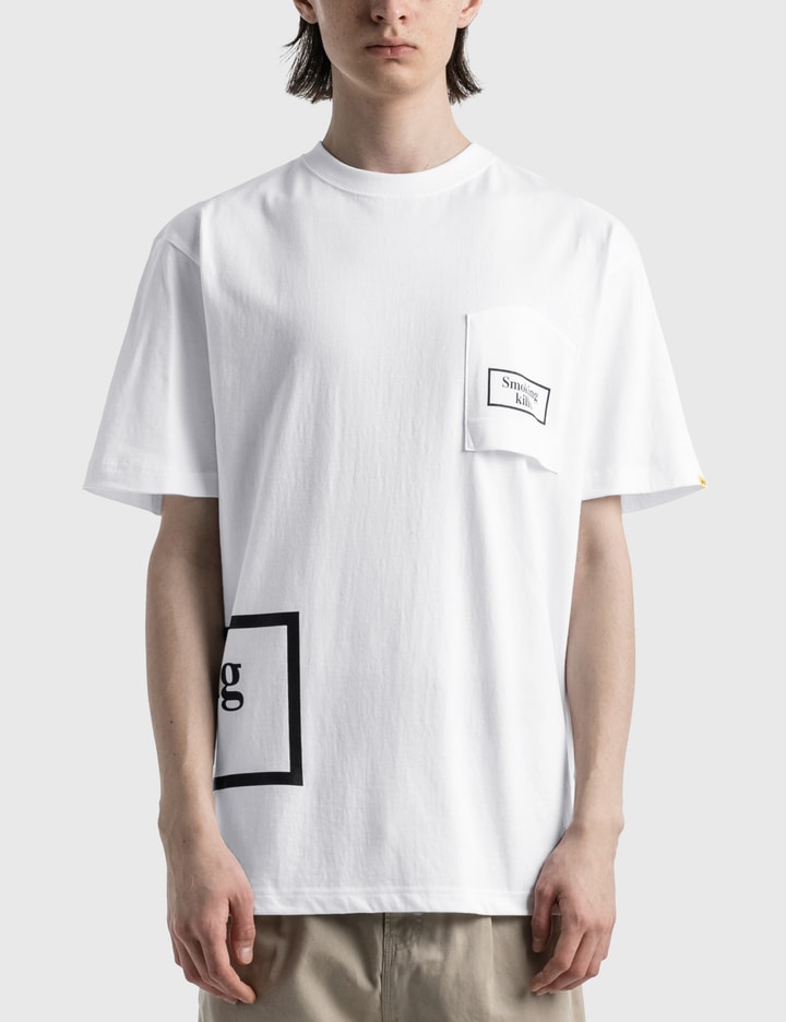 #FR2 - Smoking Kills Reversed Pocket T-shirt | HBX - Globally Curated ...