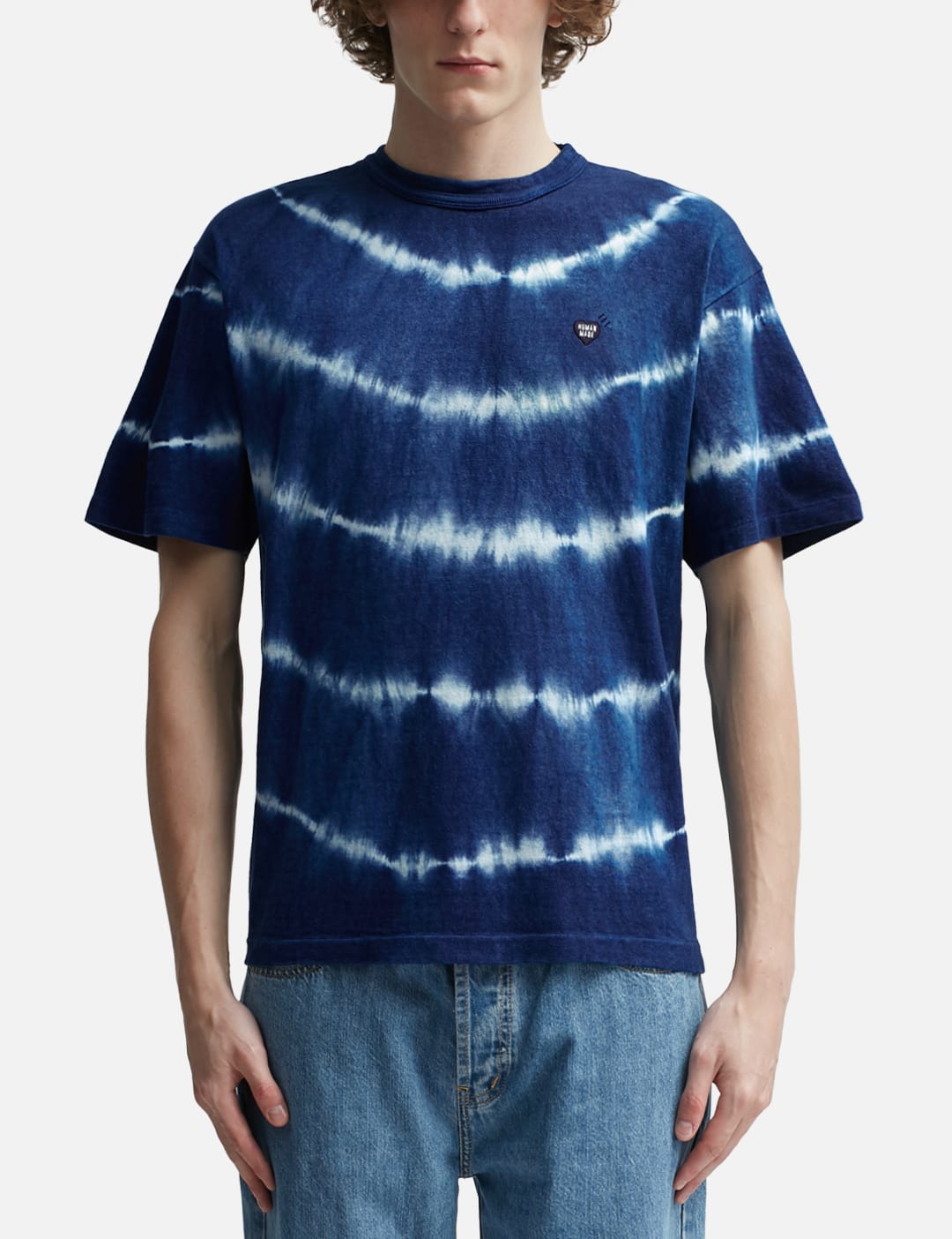 Human Made - Indigo Dyed T-shirt | HBX - Globally Curated Fashion