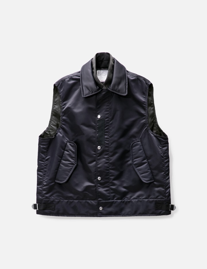 Sacai - Nylon Twill Vest | HBX - Globally Curated Fashion and Lifestyle ...
