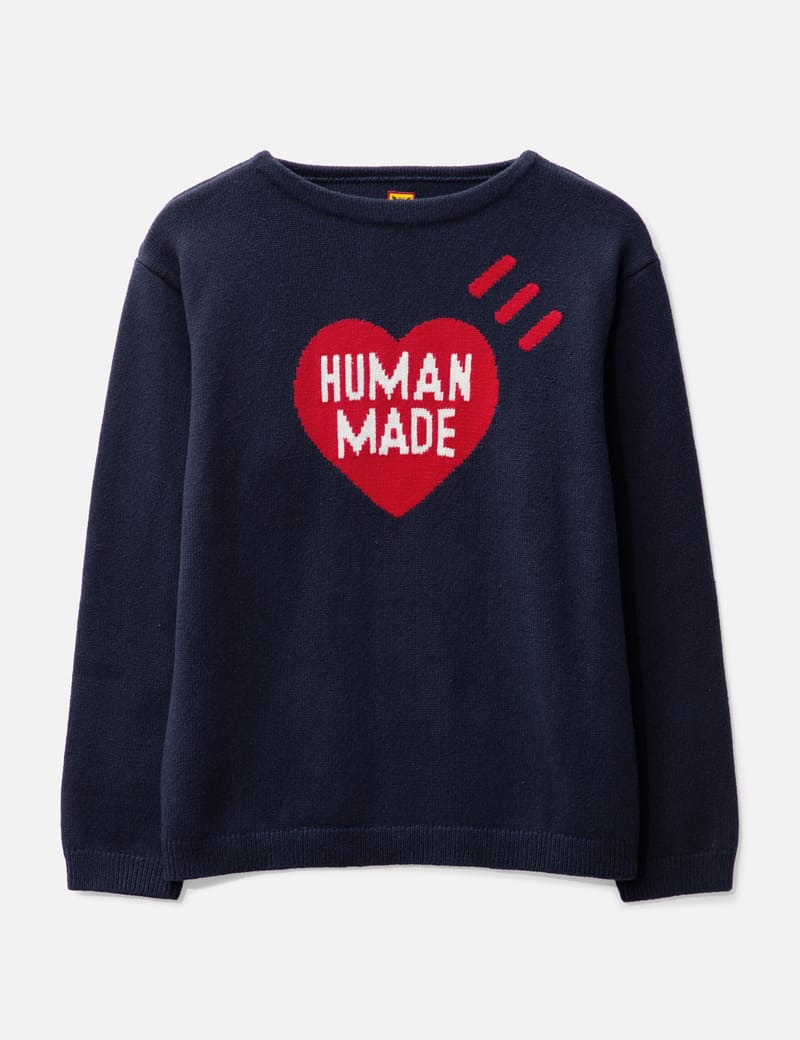 Human Made - ハート ニット セーター | HBX - ハイプビースト ...