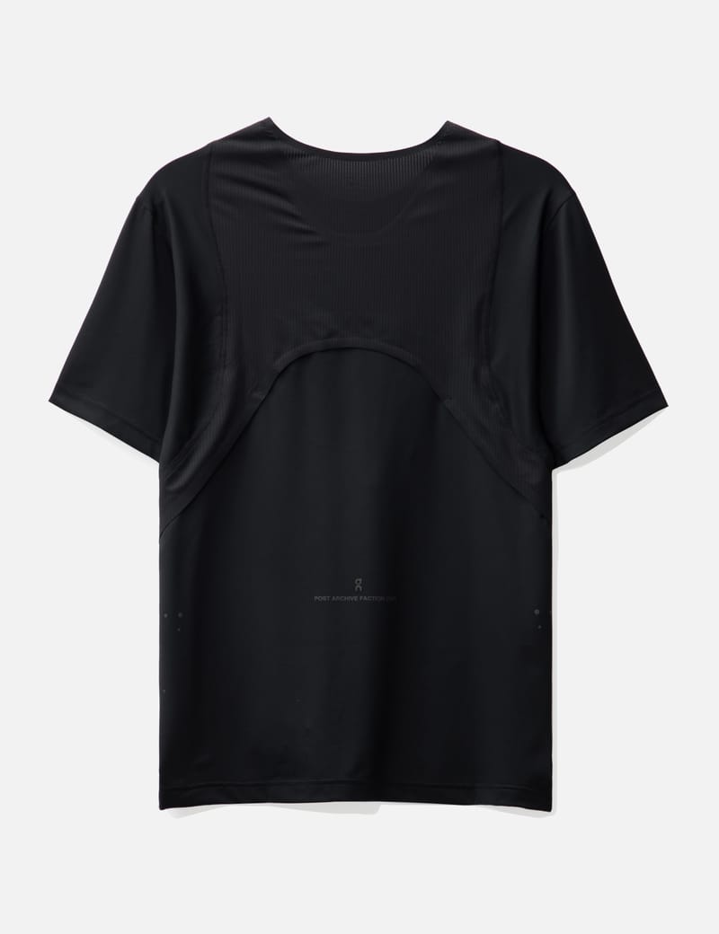 On Running-T On × POST ARCHIVE FACTION POST ARCHIVE FACTION (PAF): Black On Edition Running T-shirt