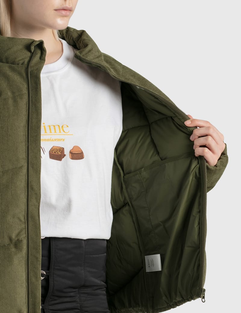 Dime - Corduroy Wave Puffer Jacket | HBX - Globally Curated