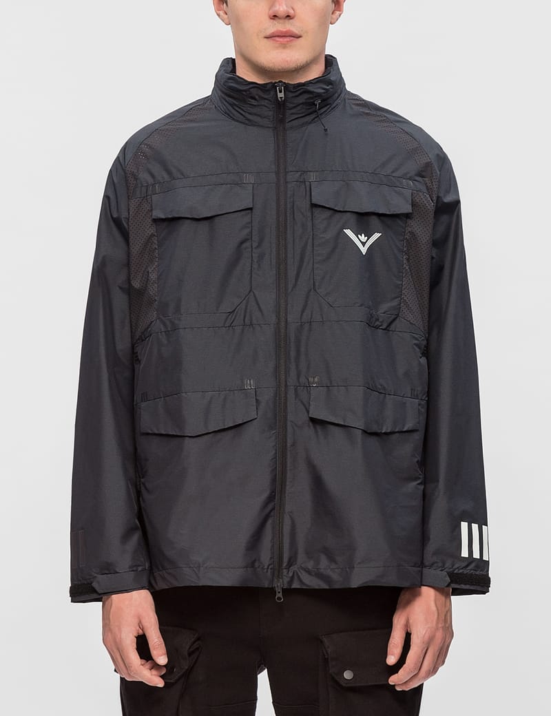 Adidas x white hot sale mountaineering jacket