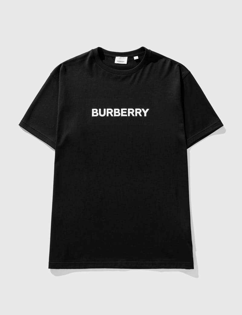 Burberry - Logo Print Cotton Oversized T-shirt | HBX - Globally