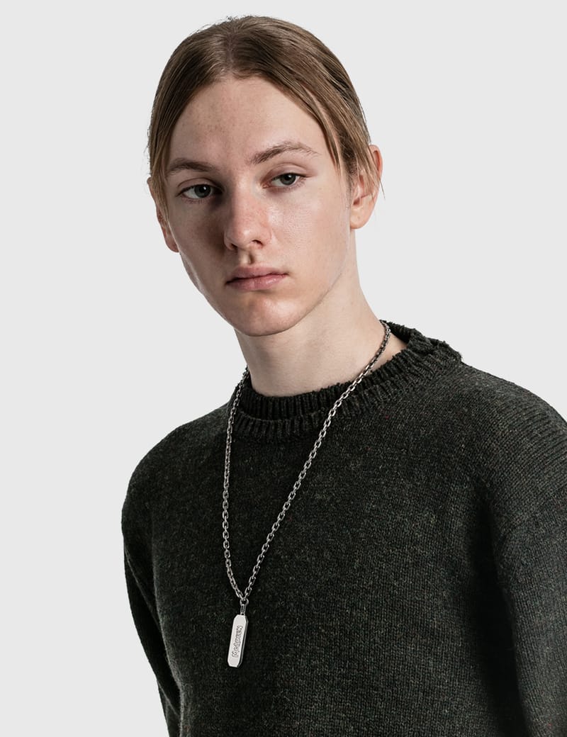 Alexander McQueen - グラフィティ タグ ネックレス | HBX