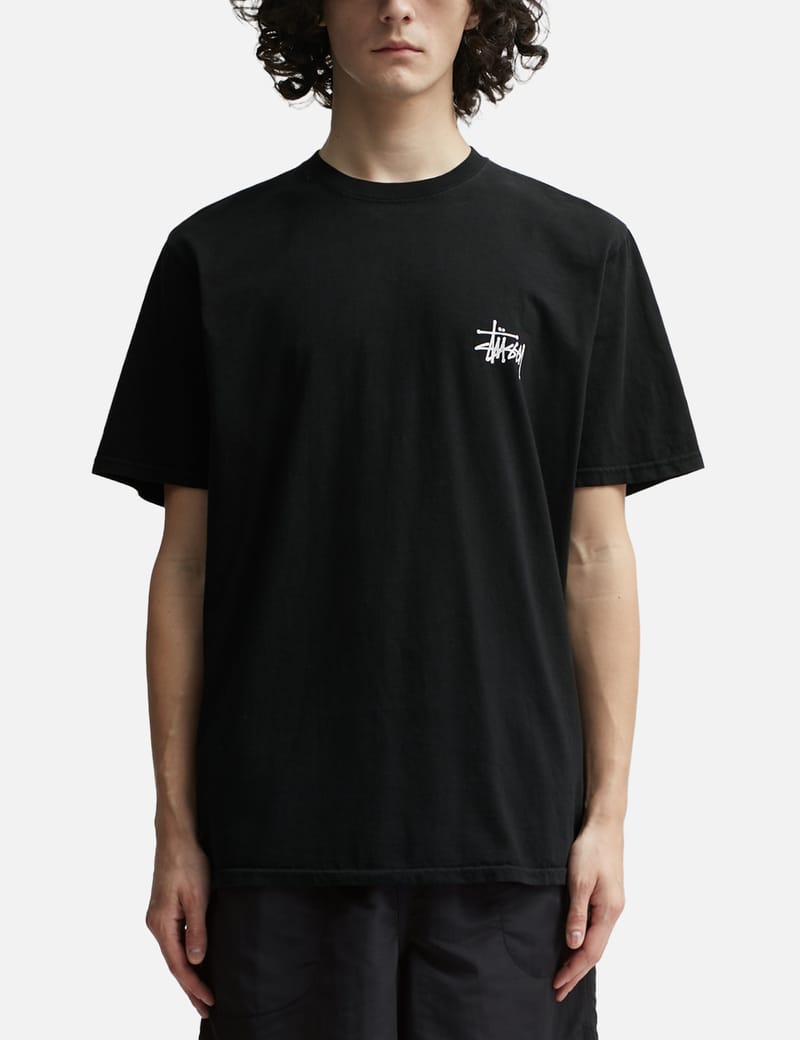 Stüssy - Basic Stüssy Pigment Dyed T-shirt | HBX - Globally