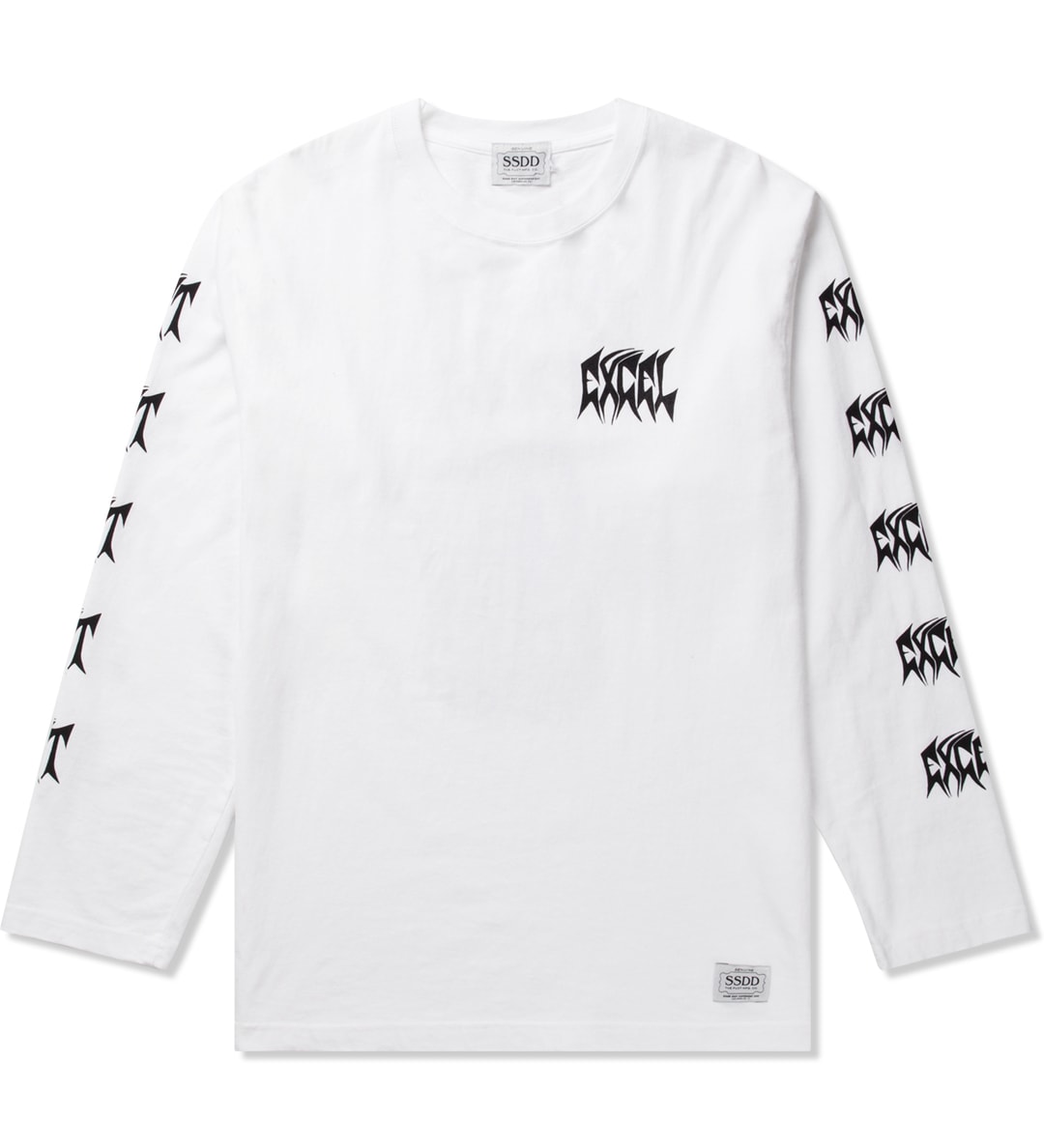 FUCT SSDD - White FUCT SSDD X EXCEL L/S T-Shirt | HBX - Globally