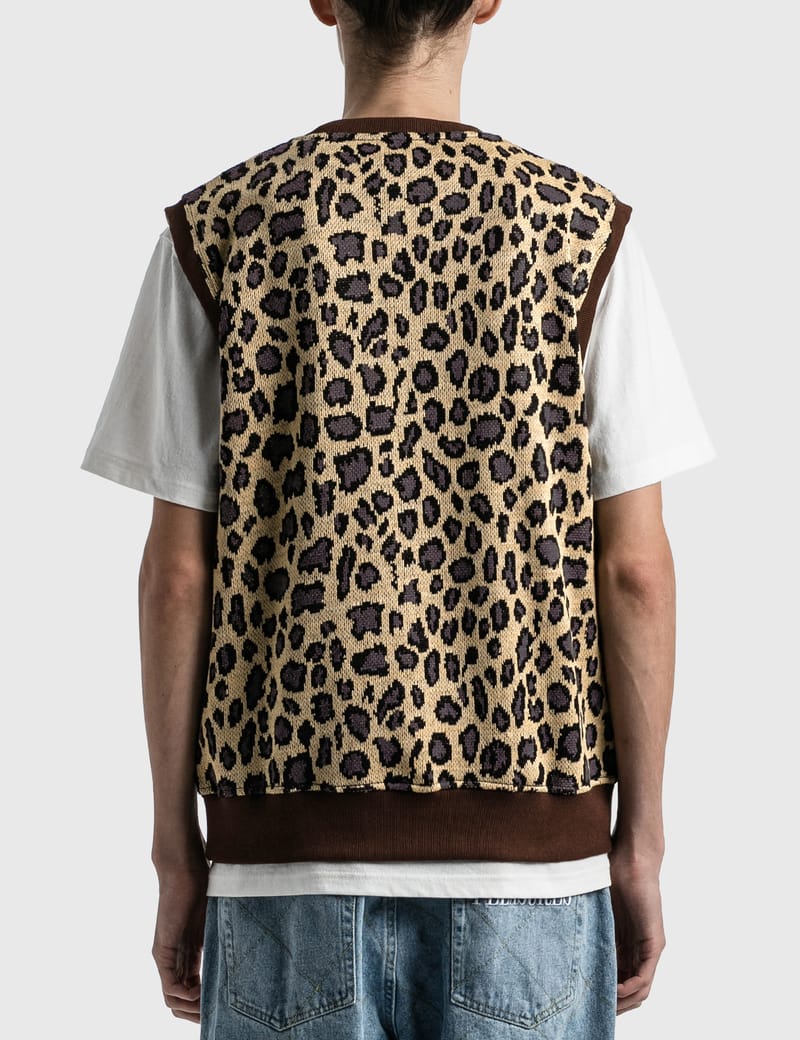 Pleasures - Survival Sweater Vest | HBX - Globally Curated Fashion