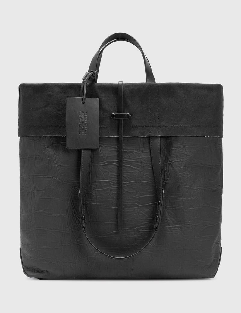 Maison Margiela - Logo Fold-over Tote Bag | HBX - Globally Curated 
