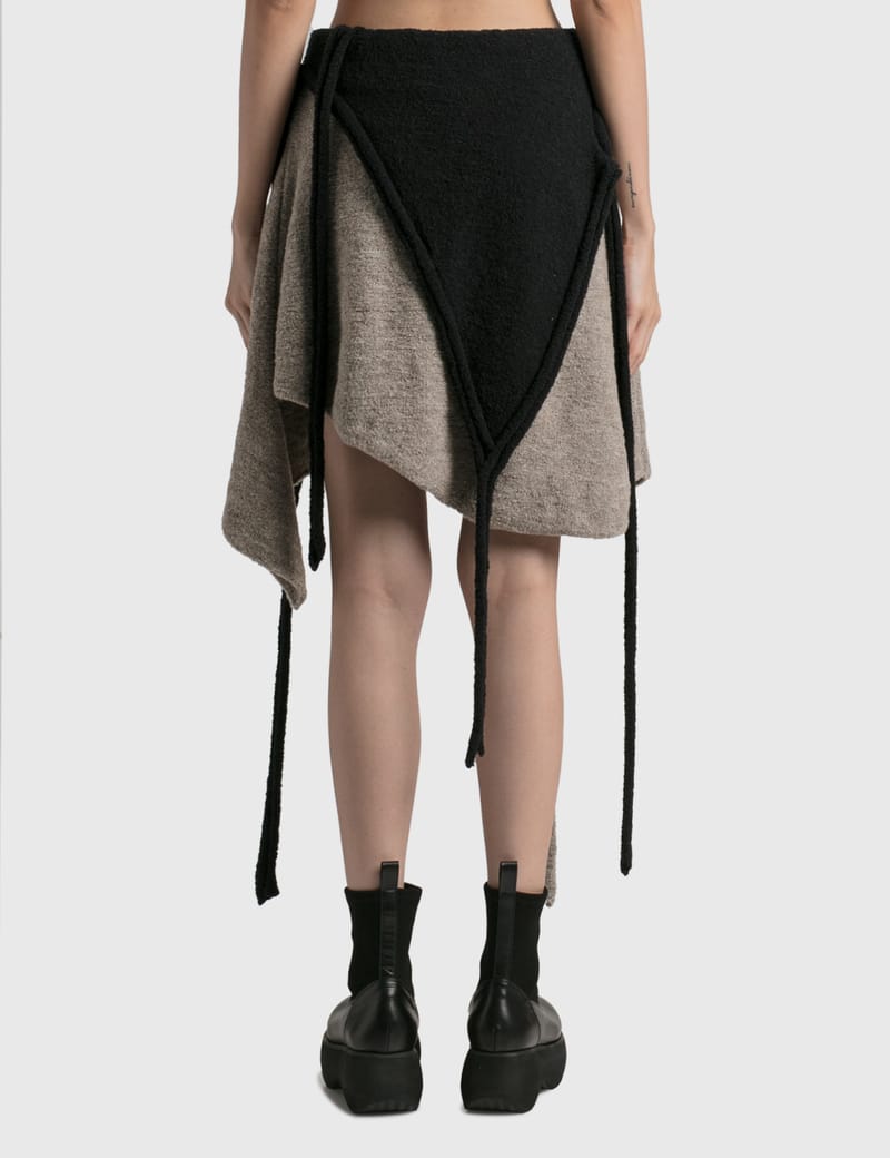 Ottolinger - BOUCLÉ KNIT MINISKIRT | HBX - Globally Curated