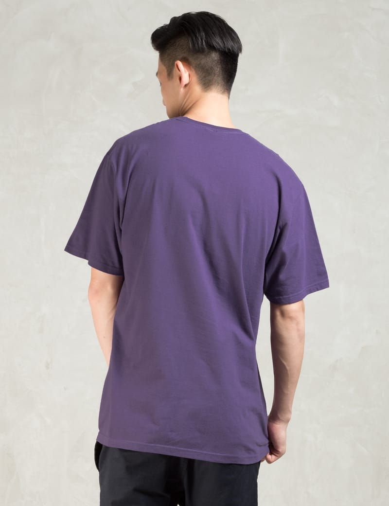 Stüssy - Purple Stock T-Shirt | HBX