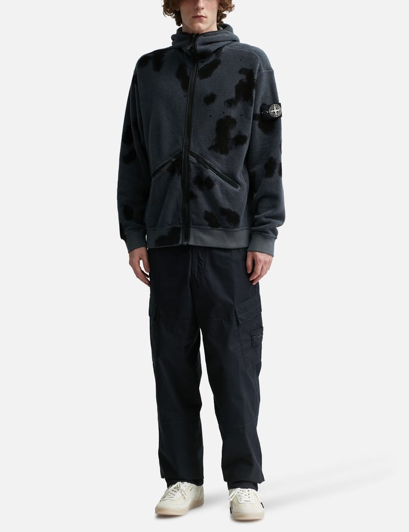 STONE  ストライプパターン パーカー Junya Watanabe MAN ストライプ パーカー | ブルー | FARFETCH JP