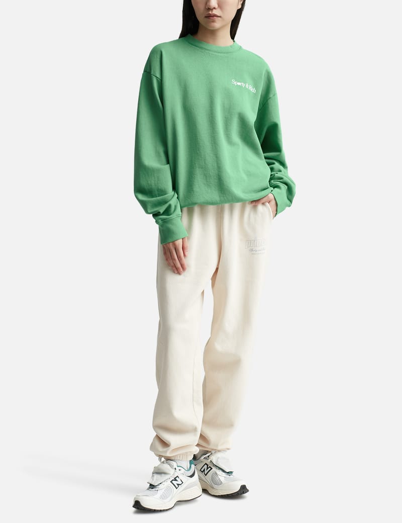 Sporty & Rich - LA RACQUET CLUB CREWNECK | HBX - Globally