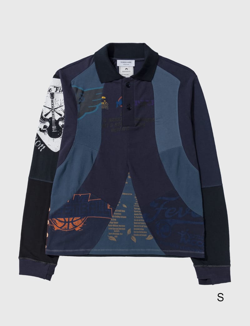 Marine Serre - Regenerated Polo Sweater | HBX
