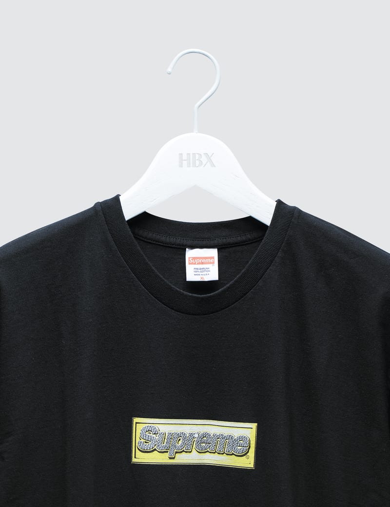 Supreme - Supreme Bling Box Logo T-Shirt | HBX - Globally Curated ...