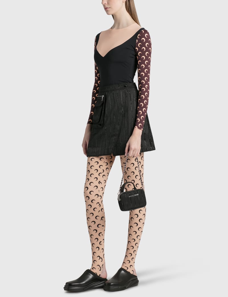 Marine Serre - Trompe L'Oeil Neckline Top | HBX - Globally