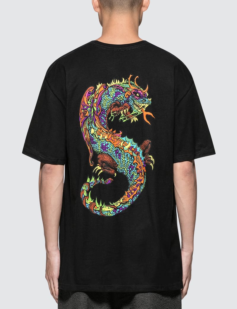 Stüssy - Neon Dragon T-Shirt | HBX - Globally Curated Fashion and