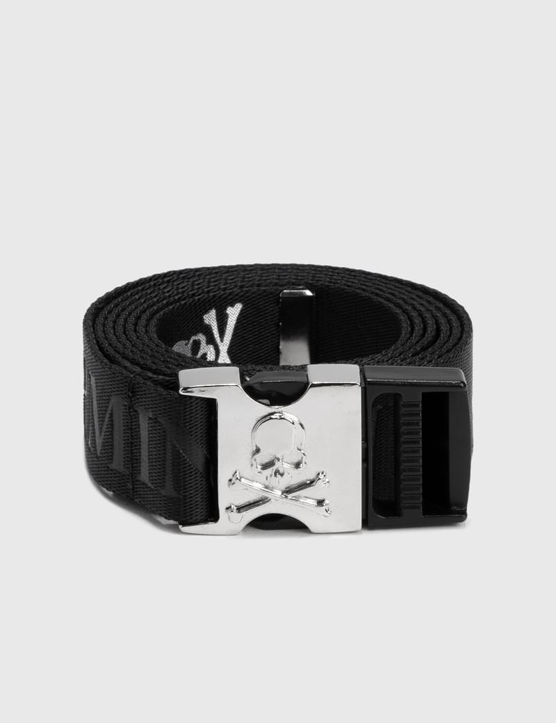 マスターマインド ジャパン ベルト mastermind JAPAN DETACHABLE BUCKLE WOVEN BELT (BLACK)の商品