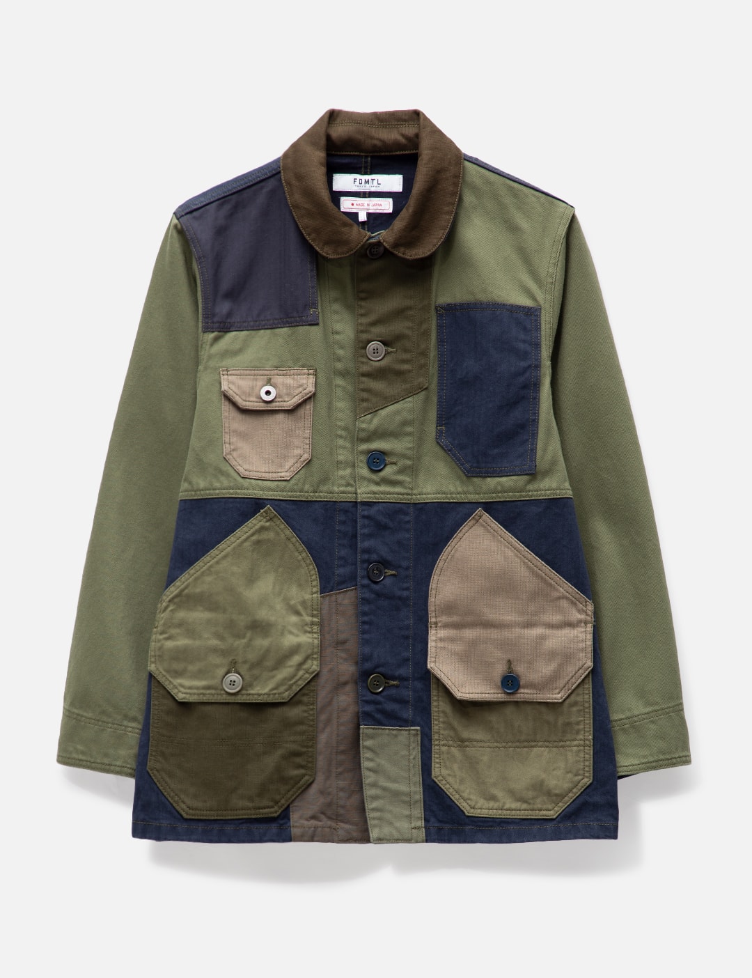 FDMTL - PATCHWORK COVERALL RINSE | HBX - Globally Curated Fashion and ...