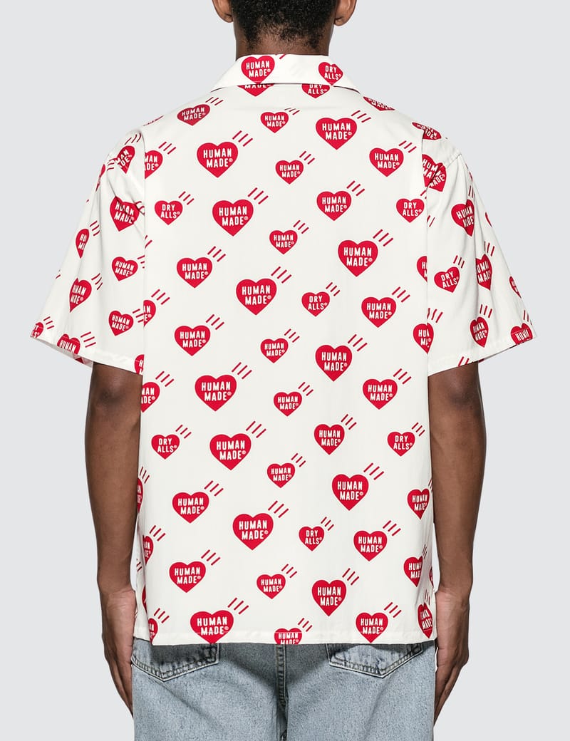 Human Made - Heart Pattern Aloha Shirt | HBX - Globally Curated