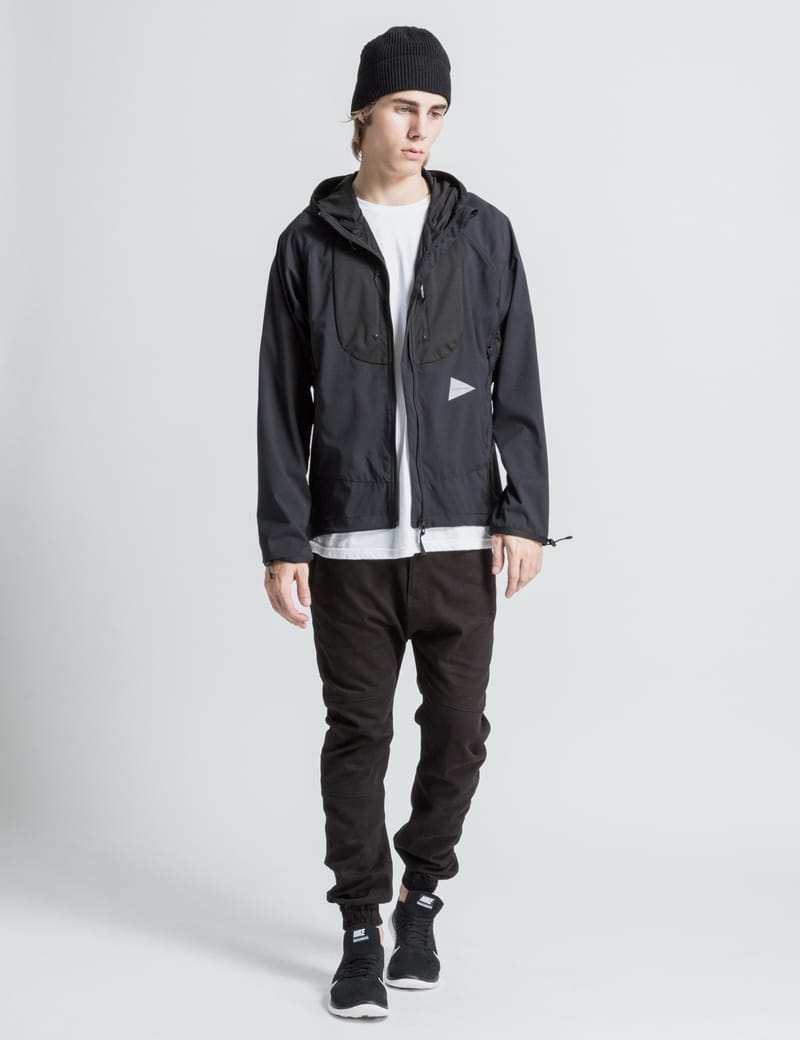 and wander - Black AW-FT953 Trek Jacket | HBX