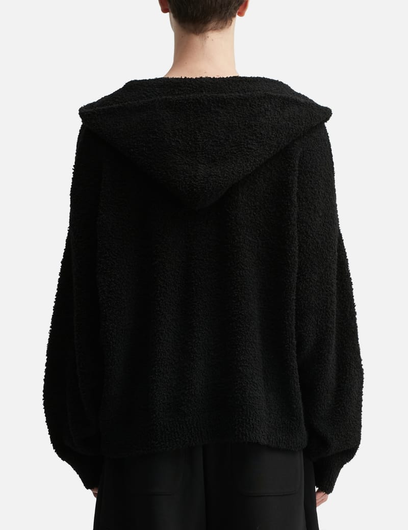 TEAM WANG design THE ORIGINAL 1 Cozy Knit Zip Hoodie - Plush half