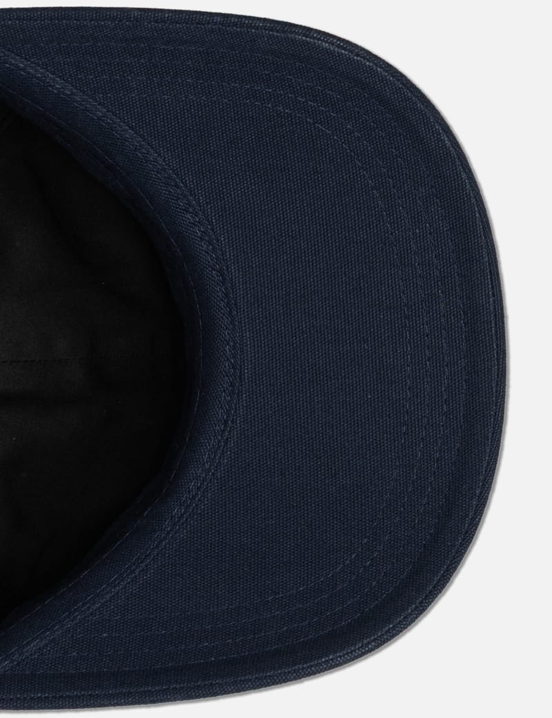Sunlove Embro Capital Cap - Navy 6-panel cotton cap with bold